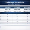 Harga SEO Website